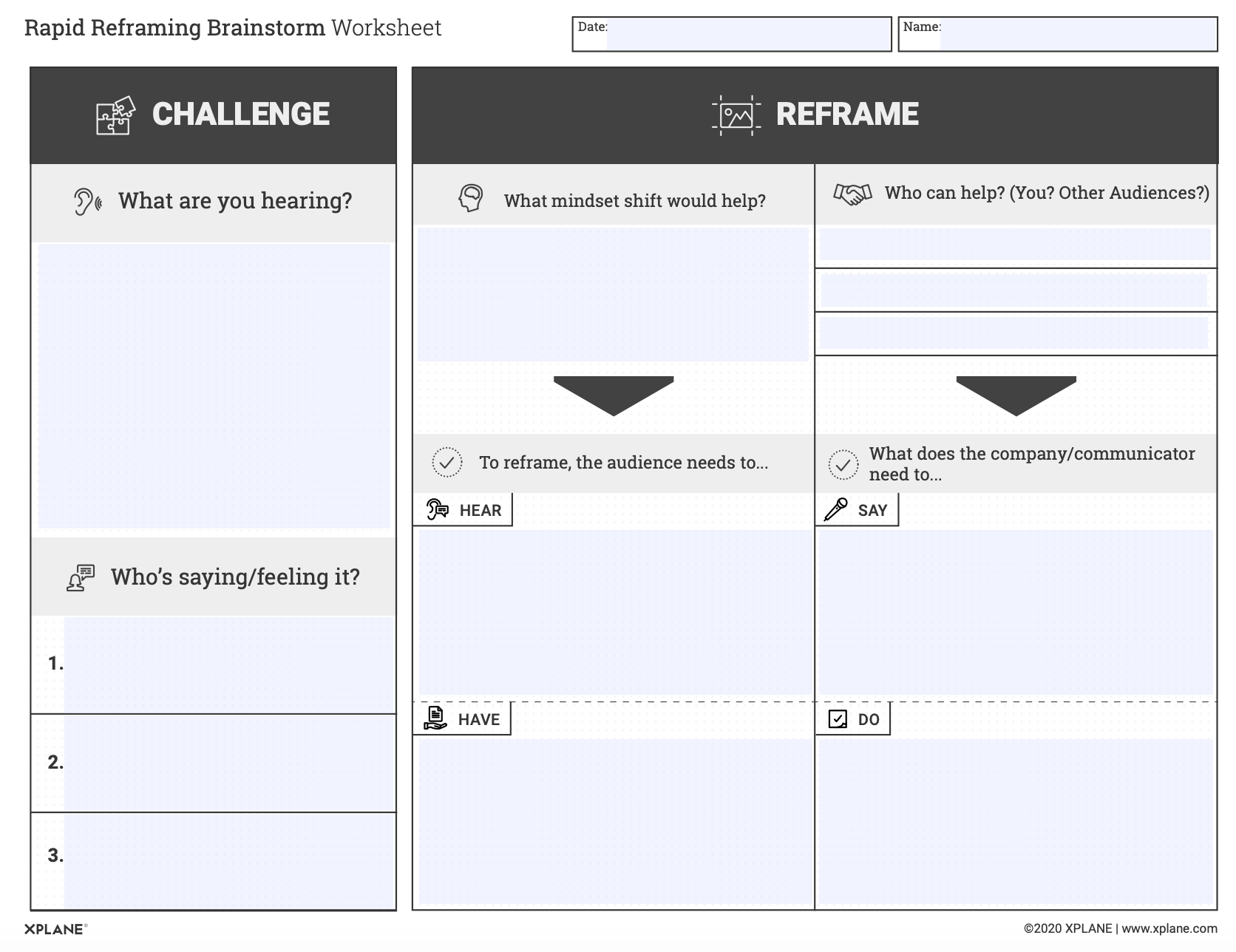 Rapid Reframing Brainstorm Worksheet_Screenshot